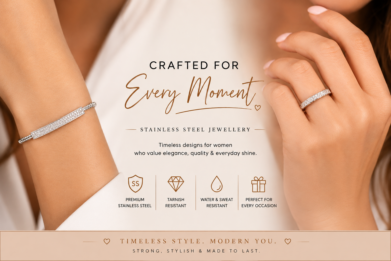 White Gold Jewelry – Sleek & Sophisticated Pieces