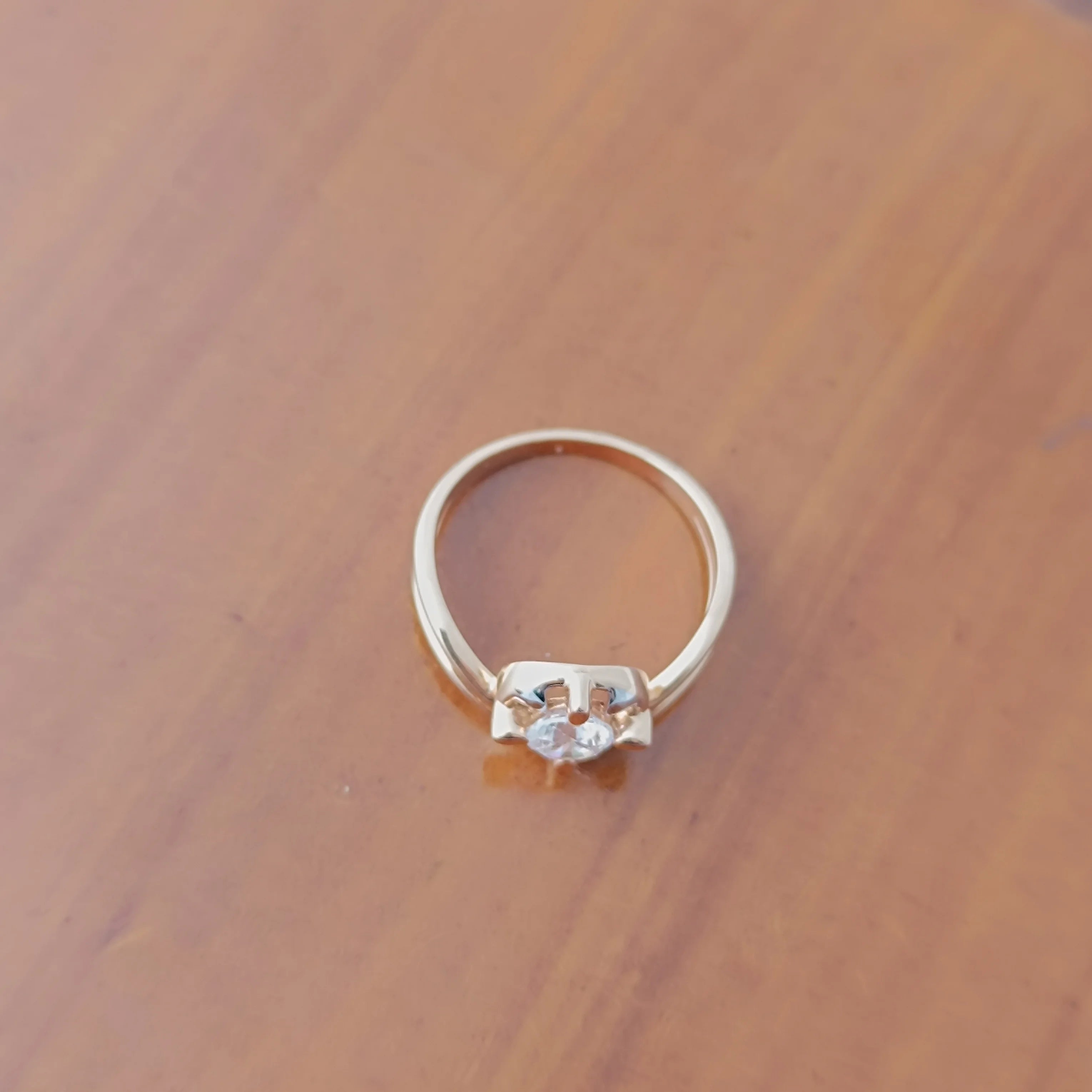 Namivaa Elegant Engagement Wedding Ring Split Shank Floral Prong Setting Women Jewelry Gift From