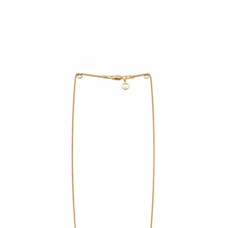Namivaa Minimalist Rose Gold Rope Chain Necklace Classic Simple Women's Jewelry for Anniversary Daily Use
