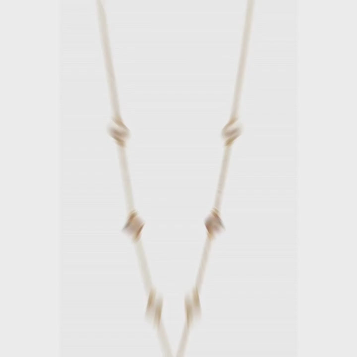 Load video: Sophisticated 18K Rose Gold Butterfly Y Necklace Faux Pearl Crystal Accents Trendy Charm Pendant Women's Elegant Jewelry